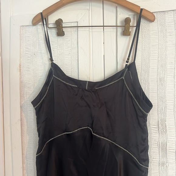 NWT RAMY BROOK Mimi Midi Slip Dress Black size M - Picture 6 of 8